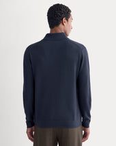 Ultrasoft Button-Down Sweater | Navy