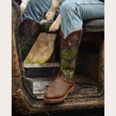 Tecovas x Mossy Oak Snake Boot