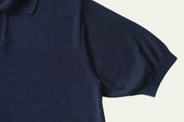 Fujito Knit Skipper Polo Navy Directors Web Shop Powered By Base