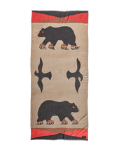 Bear Wool Blend Scarf