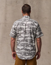 Twin Lakes Short Sleeve Sport Shirt - Beluga / Print