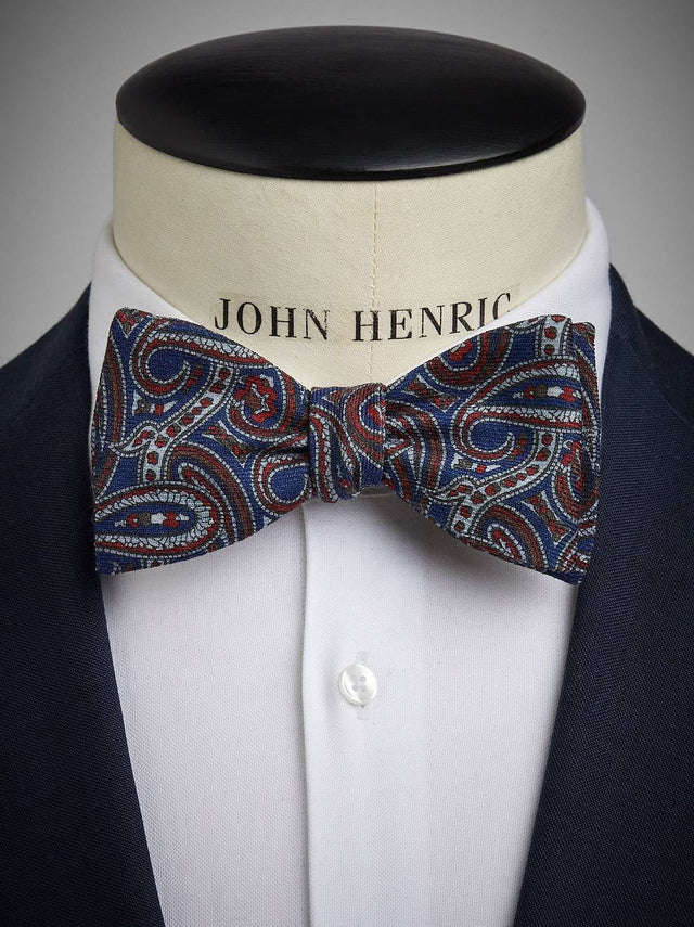 Bow Tie Wool Paisley