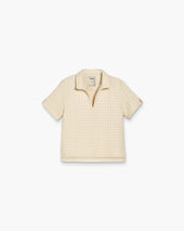 Ecru Jaffa Waffle Shirt