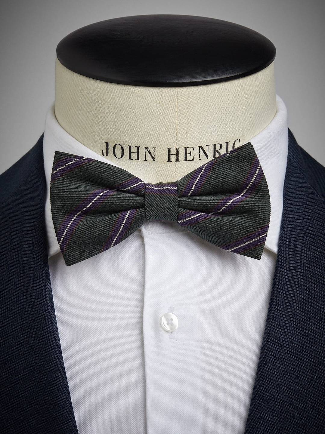 Bow Tie Wool Stripe
