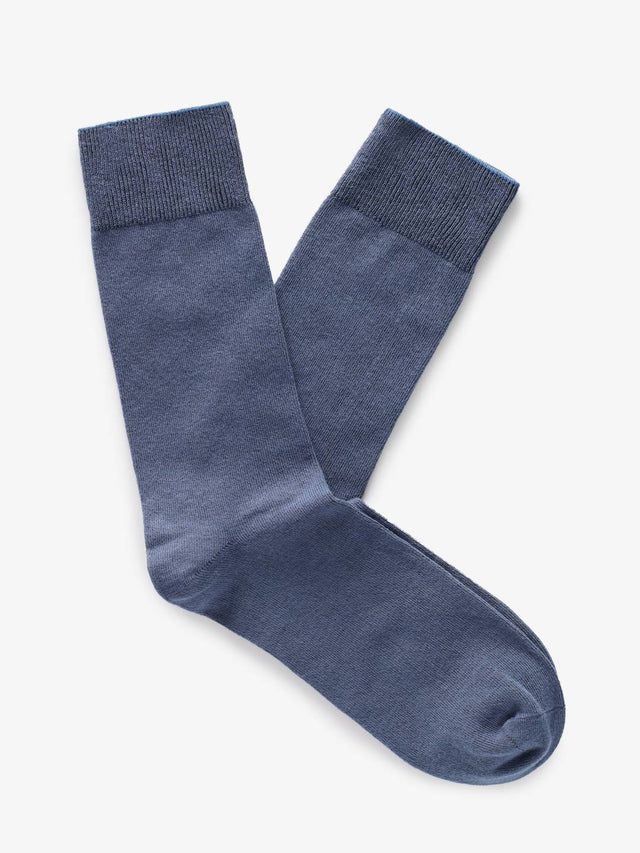 Mid Blue Socks