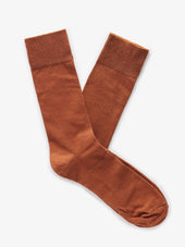 Dark Orange Socks