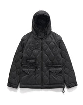 Quilted Royal Navy Parka Ripstop
