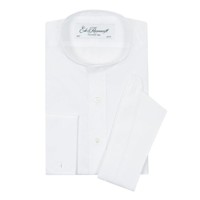 Anton White Poplin Cotton Tunic Shirt