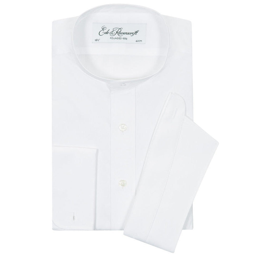Ellis White Poplin Cotton Tunic Shirt