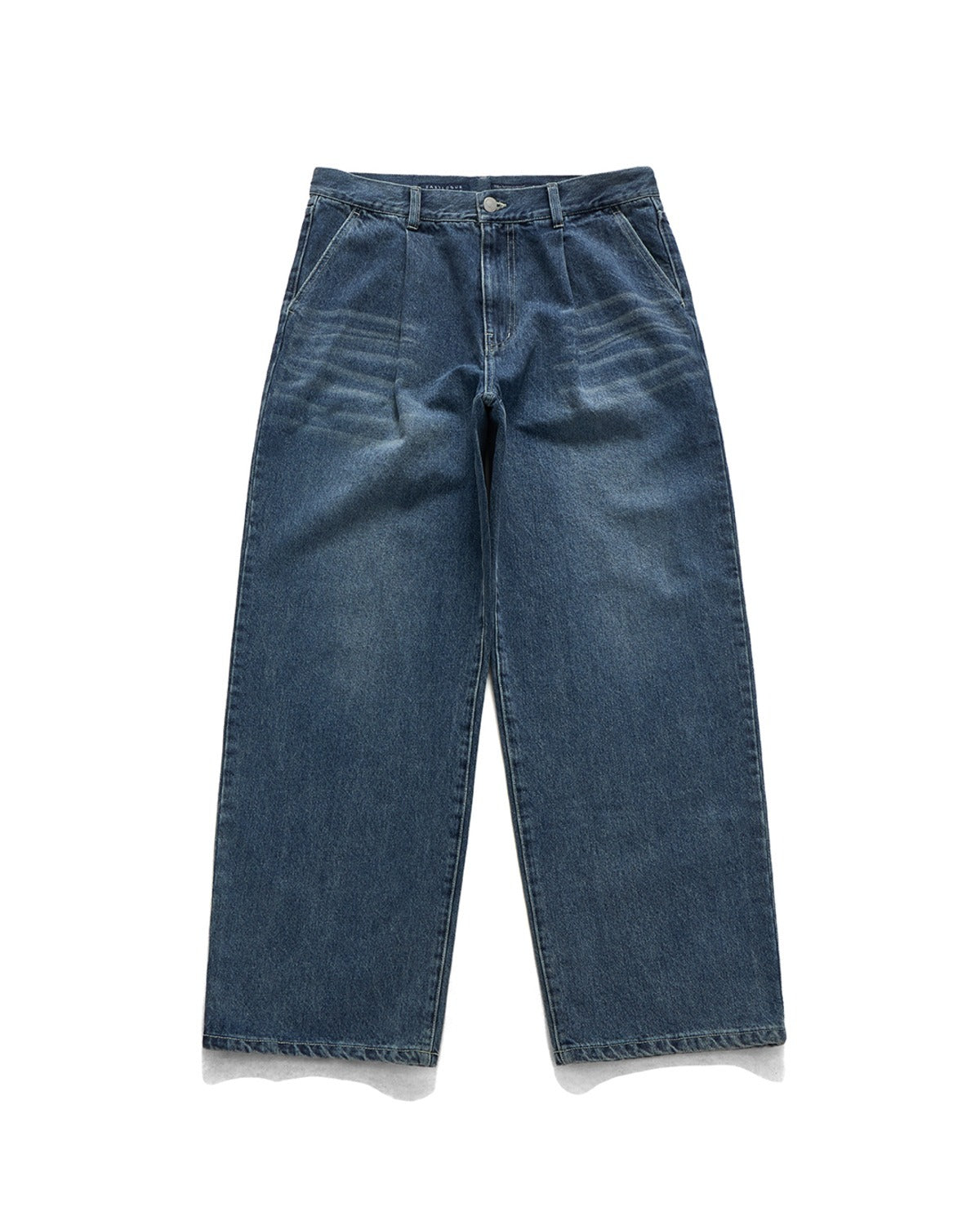One Pleats Wide Denim Medium