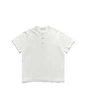 Henley Neck T Shirts Off White