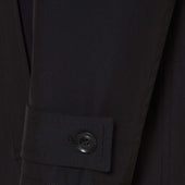 Sheridan Navy Cotton-Gabardine Raincoat