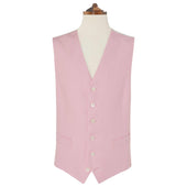 Hyde Pink Linen Waistcoat