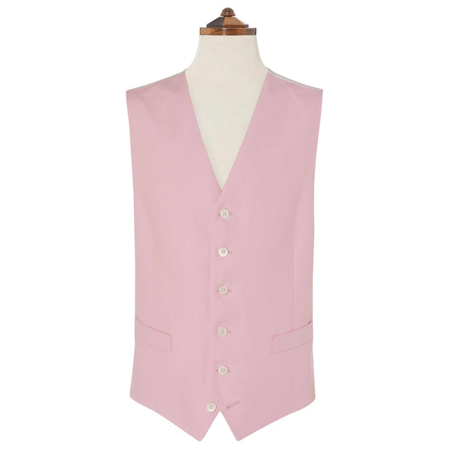 Hyde Pink Linen Waistcoat