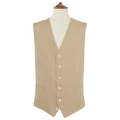 Hyde Beige Linen Waistcoat