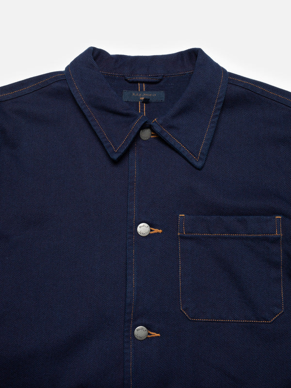 Barney Workwear Jacket Blue