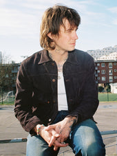 Dante Ii Suede Jacket Dark Brown