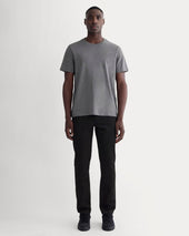 The Essential Organic Crew | Heathered Charcoal