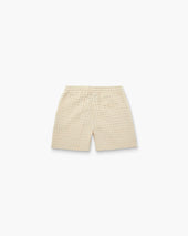 Ecru Porto Waffle Shorts