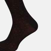 Red Polka Dot Long Socks