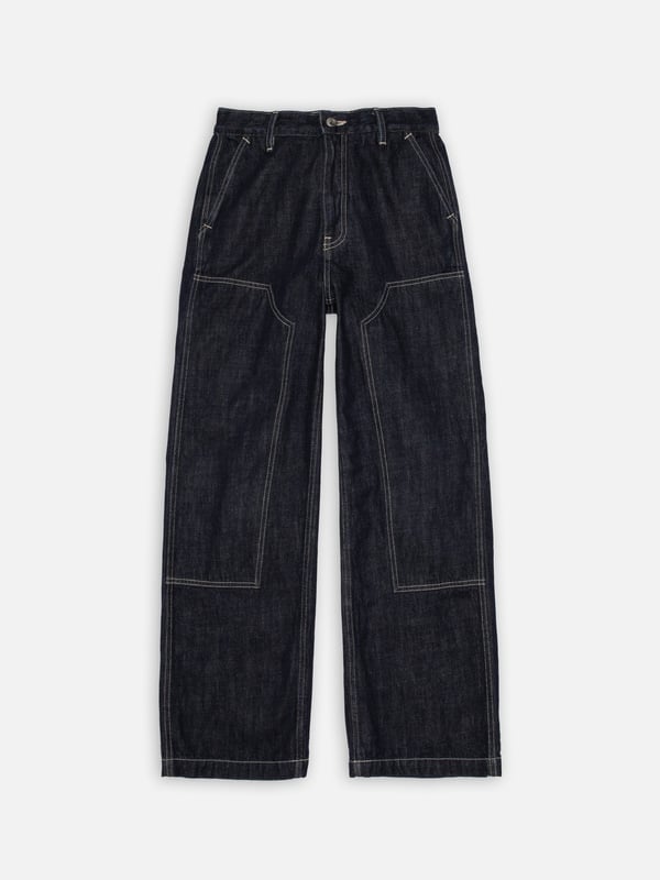 Wendy Double Knee Pants Dark Blue