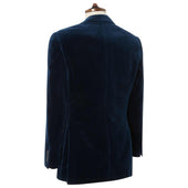 William French Navy Velvet Jacket