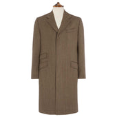 Rothbury Brown Covert Twill Coat