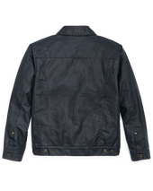 Tin Cloth Short Lined Cruiser Jacket - Service Blue