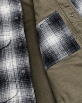 Spokane Insulated Cruiser Jacket - Charcoal Ombre