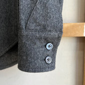 Deadstock Cashmere Sawtooth Western Shirt