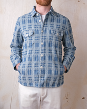 Sashiko Blanket Overshirt
