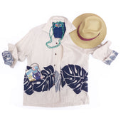 Bora Bora Shirt-Jac - Ivory