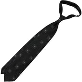Geometrical Jacquard Silk Tie Hand Rolled
