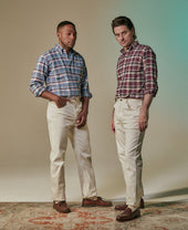 Vintage Ivy Organic Indian Cotton Madras Check Shirt