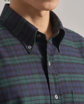 Casual Cotton Flannel Black Watch
