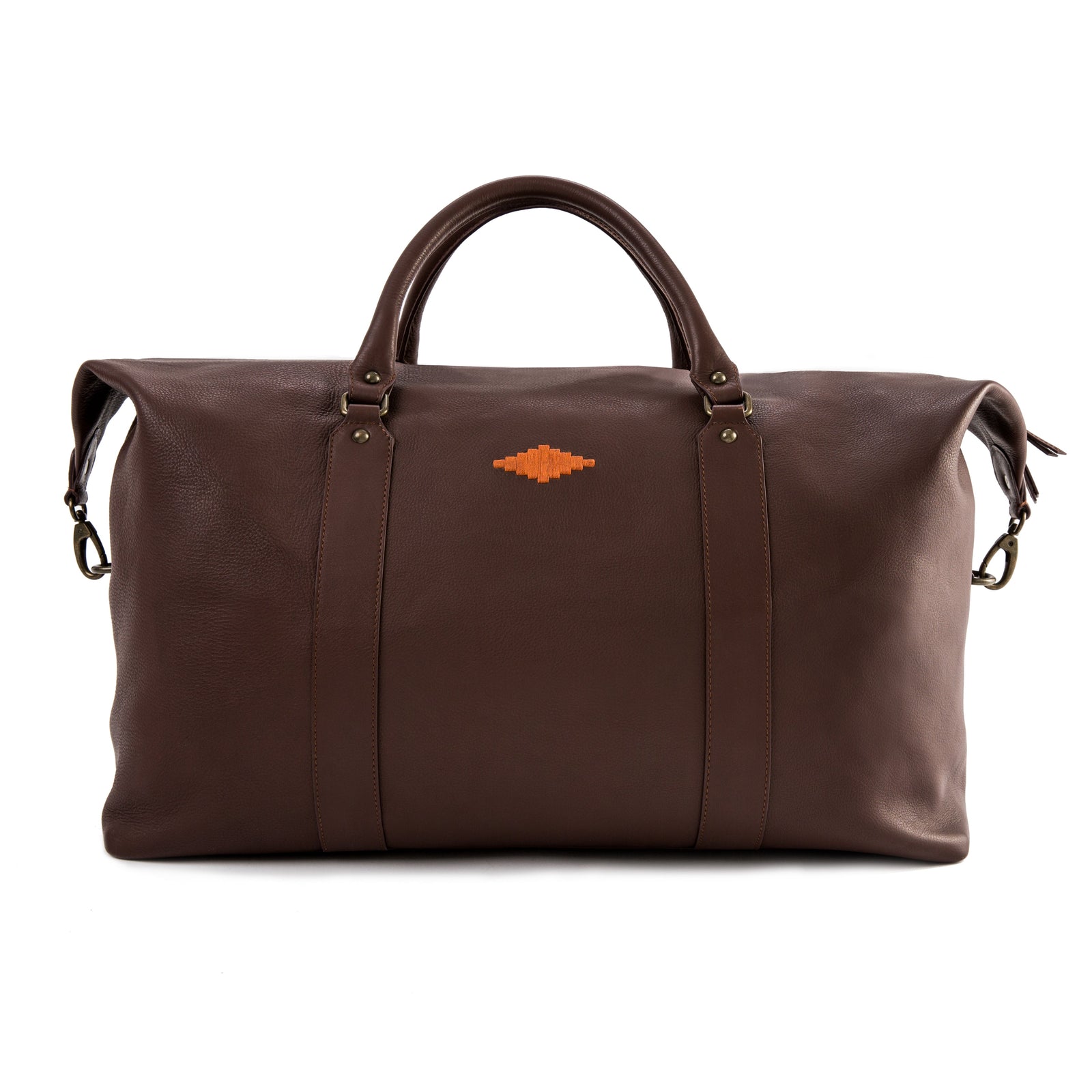Caballero Large Travel Bag Brown Leather