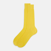 Charteuese Lemon Mid Length Socks