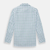 Green And Check Pyjama Shirt