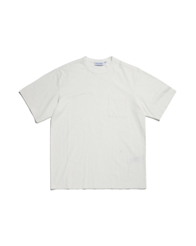 ONE POCKET BOX FIT T-SHIRTS / WHITE