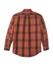 Vintage Wash Alaskan Guide Shirt - Sequoia / Dark Bown Plaid