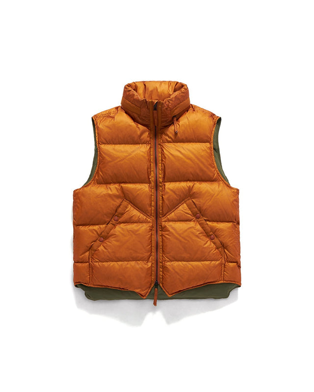 SURVIVAL DOWN VEST / ORANGE