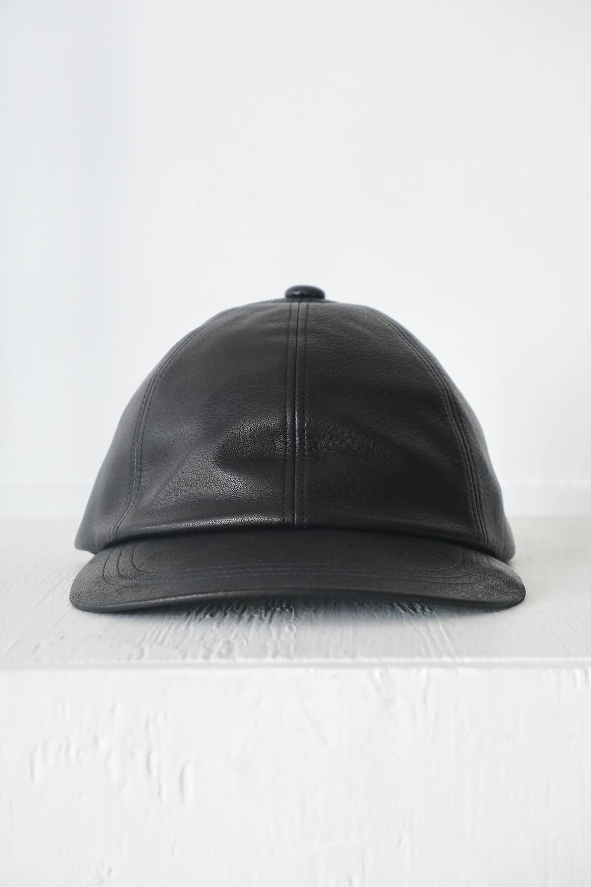 FUJITO Leather B.B Cap Black | Directors Web Shop powered by BASE