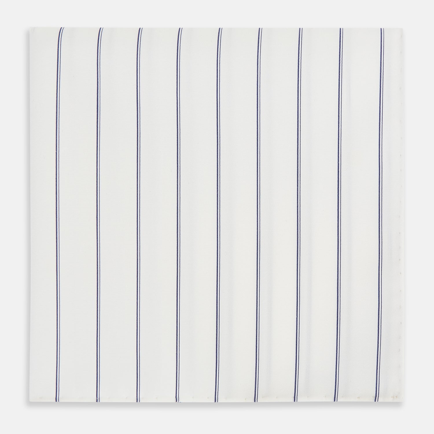 Double Pinstripe Hand Rolled Handkerchief