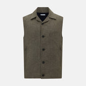 Collared Linen Waistcoat