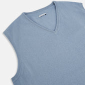 Frost Cashmere V Neck Vest