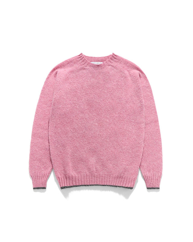 SHAGGY DOG CREWNECK SWEATER / BALLERINA