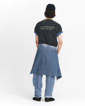 Naval Embroidery T Shirts Washed