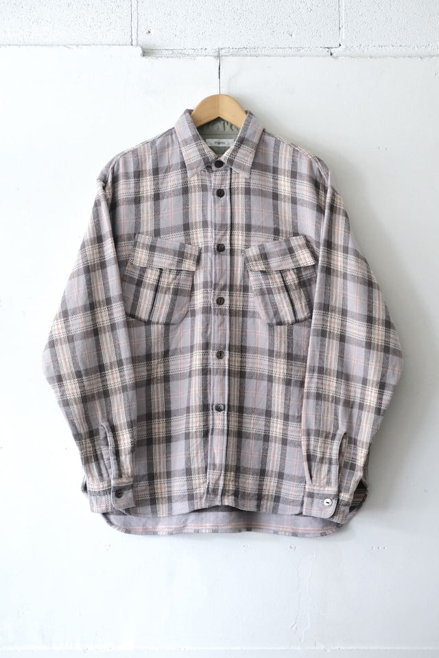 FUJITO Fatigue Shirt Pink Check,Blue Check | Directors Web Shop powered by BASE