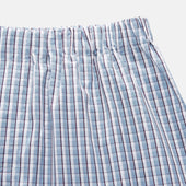 And White Check Cotton Hastings Pyjama Trousers