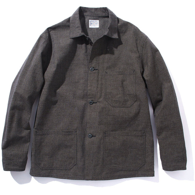8HU CHAMBRAY CHORE COAT